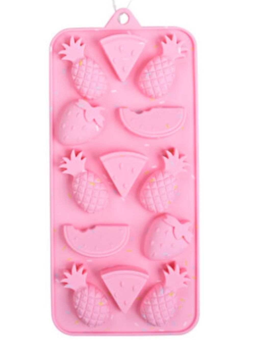 Silicone Shaped Candy Butter Mold Chocolate Treat Summer Fruit Shaped Pink NEW